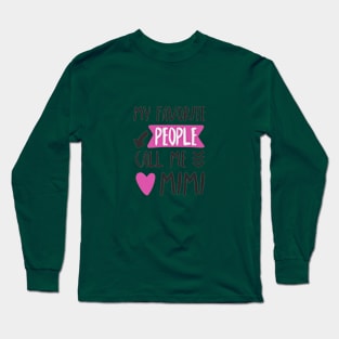 My Favorite Color Long Sleeve T-Shirt